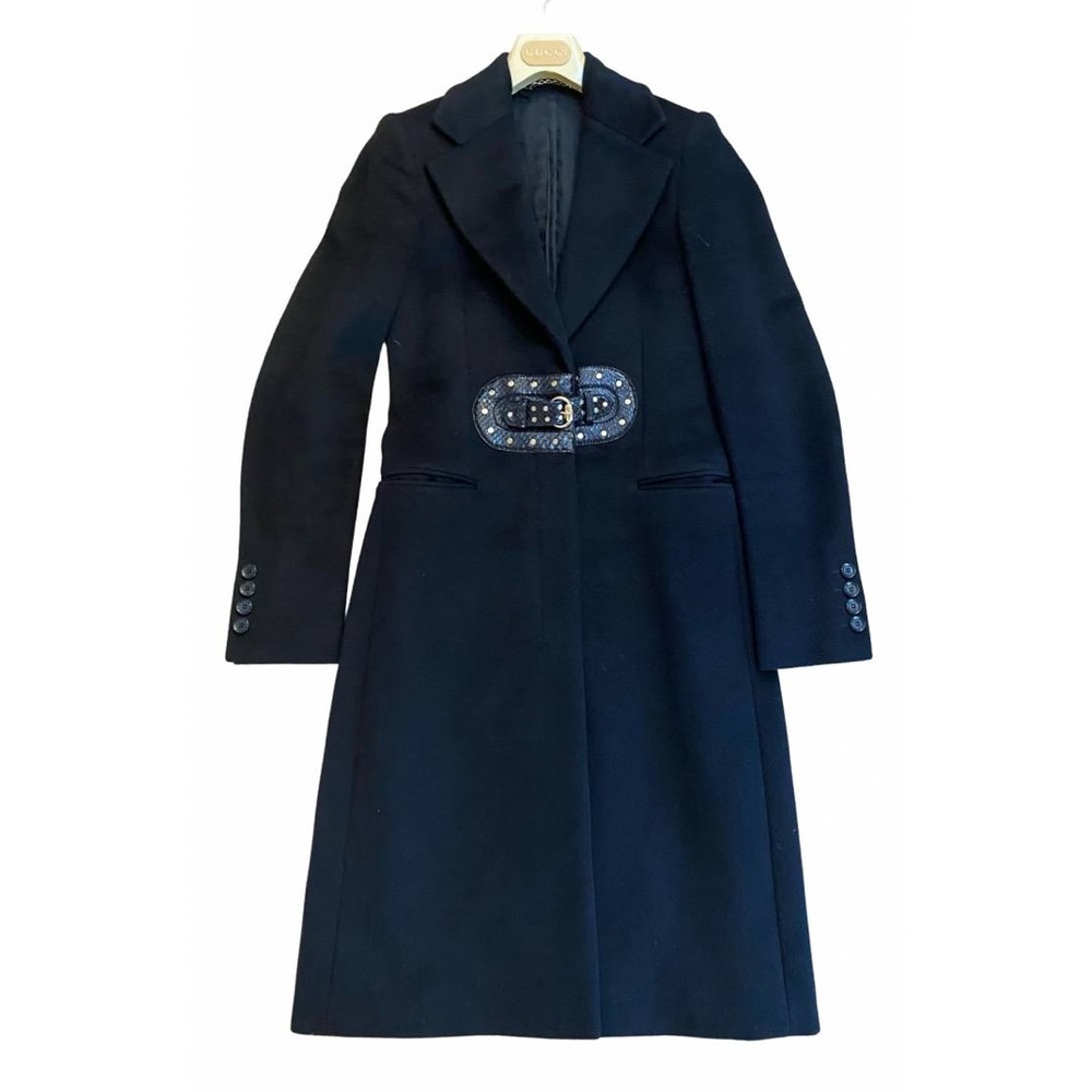 Gucci Black Cashmere Coat